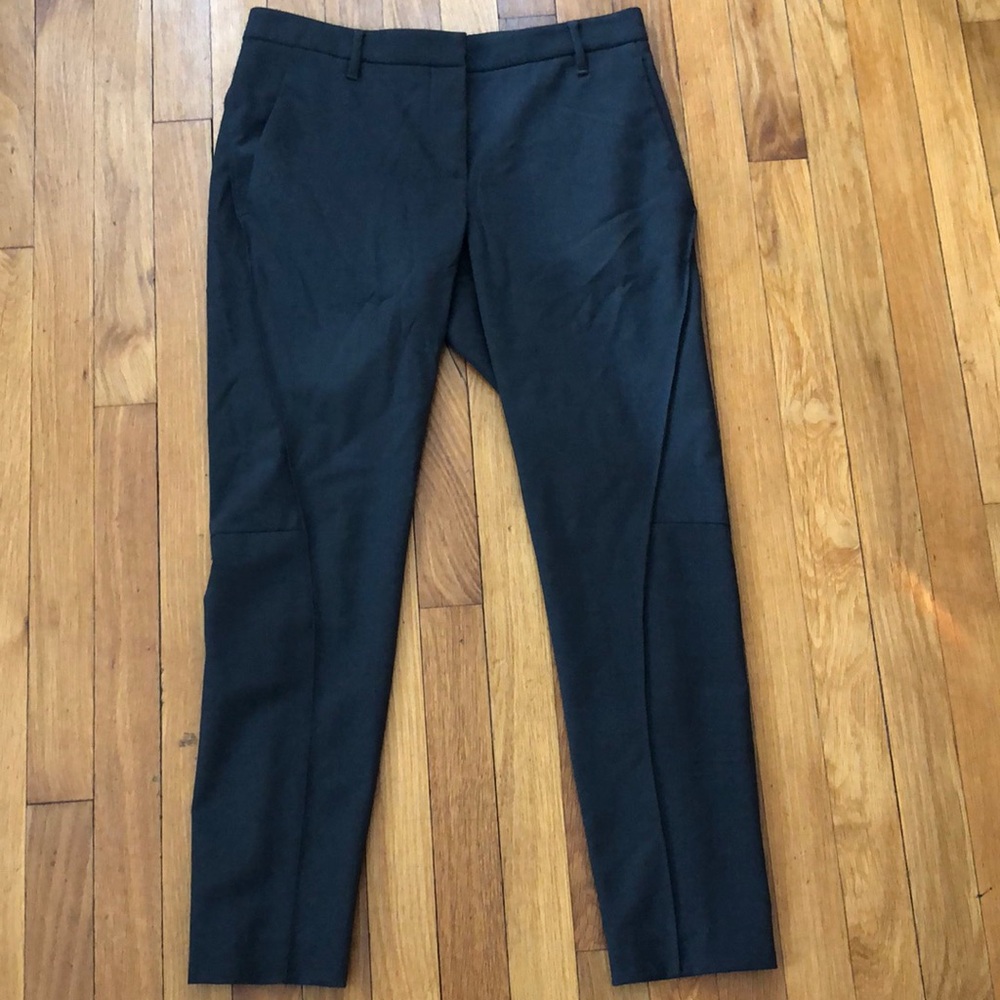 Brunello Cucinelli Gray Straight Leg Pants